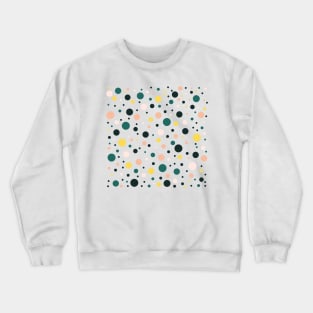 Dotted Summer Hues Crewneck Sweatshirt